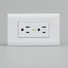 Строительные материалы RJ45 Rj11 Данные компьютерного настенного выключателя розетки разъема