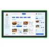 Hoge Resolutie Beeldschermen LED Lichtstrip Monitor Aangepaste LED Monitor Boekingsdisplay Monitor Slimme Scherm Touch Monitor