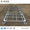Sistema de estanterías apilables de metal para almacenamiento en almacén personalizado de alta calidad