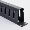 19"Rack إدارة كابلات التركيب لخزانة الشبكة
