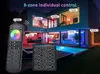 RGB RGBW Rgbcct 150m Lange bedieningsafstand 8 Zone afstandsbediening PWM LED-strip RF afstandsbediening voor LED
