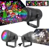 Sneeuwvlok Kerstprojector Roterend Patroon LED