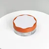 Hộp đựng phấn trang điểm màu cam mini, thiết kế độc đáo, hộp phấn nén, phấn rời