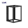 19" Rack Server a Telaio Aperto Autonomo con Ruote per Attrezzature di Rete e Computer