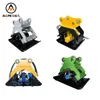 Compacteur de sol vibratoire hydraulique pour excavateur de 5-30 tonnes R200/R210/R220-5/R225LC-7/R265/R290/R300LC/R305LC/R330LC/R360/R450