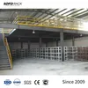 ชั้นวางเหล็ก mezzanine แบบหนักที่ปรับแต่งได้ ระบบจัดเก็บชั้นวาง mezzanine ชั้นวางพาเลท