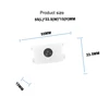 Edoo USB RS232 Festmontage Mini 2D Türschloss Eingebetteter QR Barcode Leser Barcode Scanner Modul für Ticketprüfmaschine Kiosk