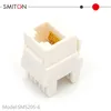 Colore Bianco RJ45 Jack Modulare CAT6 Modulo Keystone