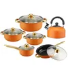 12PCS Kitchenware Set Cookware Sets Stainless Steel Kitchenware Non Stick Cookware Set