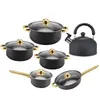 12PCS Kitchenware Set Cookware Sets Stainless Steel Kitchenware Non Stick Cookware Set