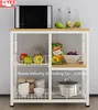 Estantes de almacenamiento de cocina de acero multifuncional