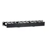 19'' en 2-Post y 4-Post Rack de Marco Abierto 5 Anillos Gestor de Cableado de Rack de Red