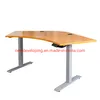 Mesa de computadora comercial versátil ajustable en altura para espacios de trabajo modernos
