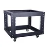 12u 14u Server Rack Offenes Gestell mit Rollen 4 Post Schnelle Montage 19 Zoll Datenrack