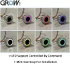 เติบโต R503 โมดูลเซ็นเซอร์สแกนลายนิ้วมือแบบควบคุม LED รอบใหม่