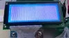 Modul Tampilan Layar LCD Panel Latar Belakang Merah