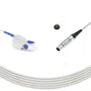 Compatível com Monitor Edan Im60/Im70/Im8/Im9 SpO2 Sonda Reutilizável 8 Pino Adulto Dedo SpO2 Sensor