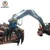 Grapa Hidráulica Rotativa con Función Magnética para Reciclaje y Carga de Metales Tasksr200, R200-5, R210, R220-5, R225LC-7, R265, R290, R290LC-3, R290LC-7