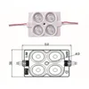 Modulo di Iniezione LED con Modulo LED Luminoso