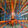 Sistema di stoccaggio automatizzato con gru per magazzino, sistema di scaffalature per stoccaggio e recupero automatizzato
