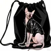Sublimation String Nylon Waterproof Drawstring Bag Custom Logo Polyester Custom Backpack Gym Sport Drawstring Bag with Logo