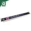 Geteknet Netzwerk Rack Basis Universelle Steckdose Netzwerk Rack Montieren Mehrzweck 8 Weg 19'' PDU Stromverteilungseinheit