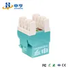 Cat5e/CAT6 Módulo de Red RJ45 Conector Keystone U/UTP No Apantallado 8p8c RJ45 Módulo Acoplador de Cable de Red