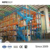 ชั้นวางเหล็ก mezzanine แบบหนักที่ปรับแต่งได้ ระบบจัดเก็บชั้นวาง mezzanine ชั้นวางพาเลท