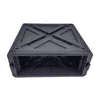 Wasserdichtes PP stapelbares 4u Rack-Gehäuse Standard 19" Spritzguss flaches Rack-Gehäuse