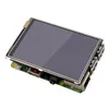 Ahududu Pi 3 Model B + 3.5 İnç Ahududu LCD TFT + Akrilik Kasa + Isı Soğutucuları