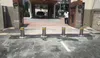 Bollards hidráulicos elevados de segurança iluminados por LED totalmente automáticos controlados remotamente