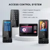 CT10 カメラとビデオインターホン付きのワイヤレスリモートアプリアクセス制御システム RFID DESFire NFCスマートカードリーダー QRコードスキャナー