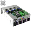 Case per computer industriale rackmount con archiviazione collegata in rete, chassis server personalizzato