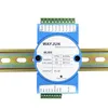 Fern-I/O-Modul mit fünf Schaltsignalen und fünf Relaisausgängen. Analog-Akquisitionsmodul für Sensorsignale, Signalisolator-Konvertierungsmodul