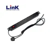 Gerenciador de Rack de Servidor PDU 1u Protetor de Surto Montado em Rack Unidade de Distribuição de Energia