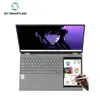 Computer portatile personalizzato con doppio monitor 15.6 pollici 7 pollici touch display Intel UHD Graphics DDR4 memoria per programmatori, trader e utenti d'ufficio