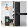 Blocco porta BLE Tt Lock ingresso senza chiave serratura intelligente controllo APP remoto apertura con impronta digitale codice carta chiave disponibile