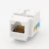 8p8c UTP RJ45 Cat5e Keystone-Jack-Modul mit vergoldeten Kontakten für LAN-Netzwerkverkabelungssysteme