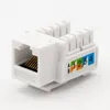 8p8c UTP RJ45 Cat5e Keystone-Jack-Modul mit vergoldeten Kontakten für LAN-Netzwerkverkabelungssysteme