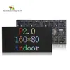 Sinal de Publicidade em Painel de Matriz Interno RGB de Cores Completas Programável Hub75 Módulo de Tela LED P2