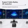 Máy tính Mini PC CPU Mini Gamer Máy tính để bàn Win11 Hệ điều hành RAM DDR Máy tính Mini Gaming Micro Máy tính để bàn