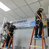 Sistema di scaffalatura automatica attrezzatura di stoccaggio intelligente modulo carrello verticale