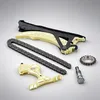 Kit durevole per catena di distribuzione del motore auto con tenditore, guide di scorrimento e guide di scorrimento resistenti all'usura per un uso a lungo termine