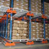 Автоматическое решение для хранения с системой радиошаттлов, стеллажи для хранения, складские стеллажи, паллетные стеллажи