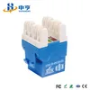Cat5e/CAT6 Módulo de Red RJ45 Conector Keystone U/UTP No Apantallado 8p8c RJ45 Módulo Acoplador de Cable de Red