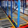 Fabrieksdirecte zwaartekracht palletrek roller flow rek voor magazijn hoge dichtheid opslagrek