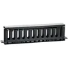 19'' en 2-Post y 4-Post Rack de Marco Abierto 5 Anillos Gestor de Cableado de Rack de Red