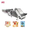 Máquina de Processamento de Biscoito de Arroz Completa / Máquina de Processamento de Arroz Puff com Máquina de Embalagem