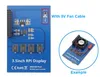كابل مروحة خيار Raspberry Pi GPIO 3.5 بوصة 320X480 وحدة لمس مقاومة