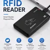 قارئ RFID صغير ومصغر للتشفير عبر USB لبطاقة التحكم في الوصول